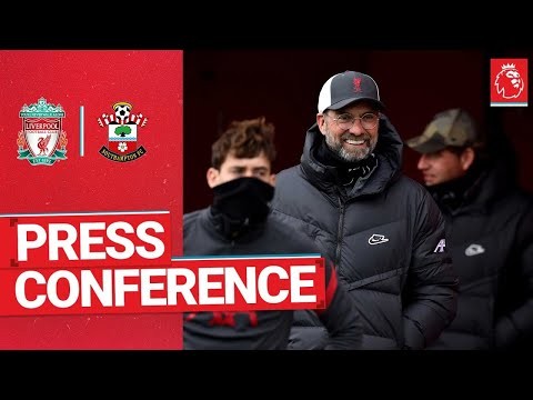 Jürgen Klopp's pre-match press conference | Southampton