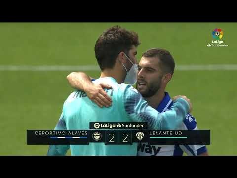 Highlights Deportivo Alavés vs Levante UD (2-2)