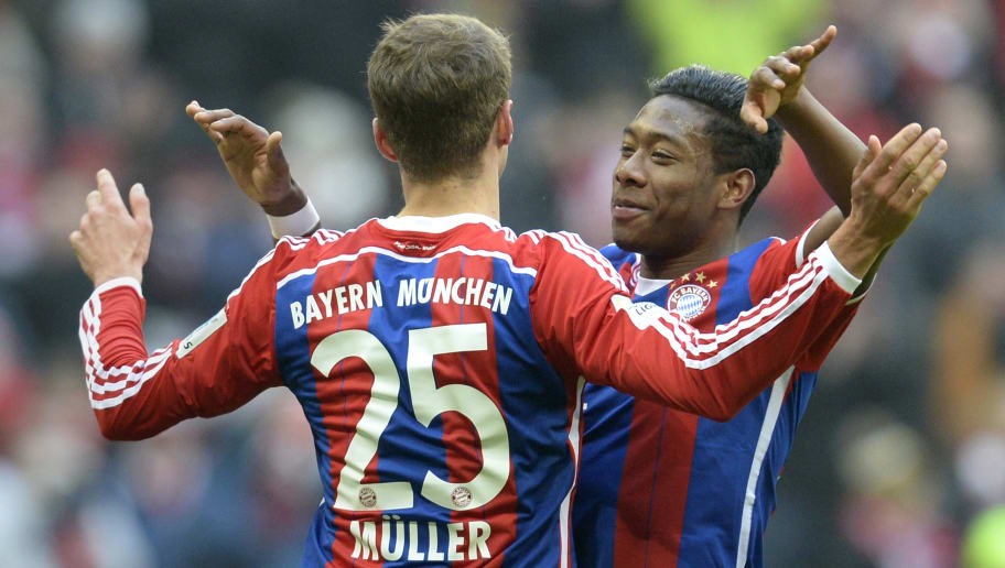 Thomas Muller & David Alaba set Bundesliga record with 10th title