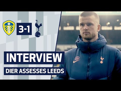 "We let ourselves get drawn into their game" | Eric Dier speaks after defeat at Elland Road