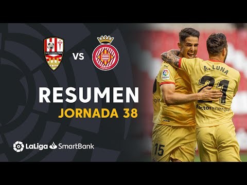 Resumen de UD Logroñés vs Girona FC (1-4)