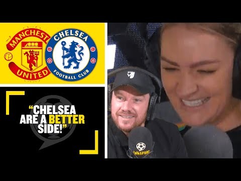 WHO'S THE BETTER SIDE? Jamie O'Hara says Chelsea are a better side than Manchester United