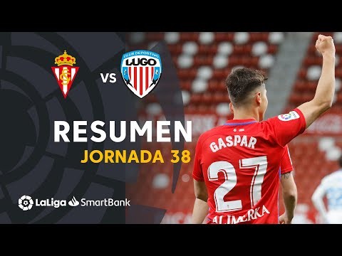 Resumen de Real Sporting vs CD Lugo (1-0)