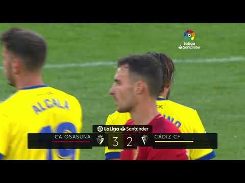 Resumen de CA Osasuna vs Cádiz CF (3-2)