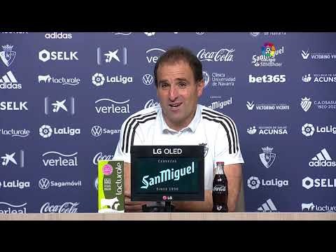 Rueda de prensa CA Osasuna vs Cádiz CF