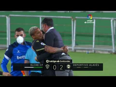 Resumen de Elche CF vs Deportivo Alavés (0-2)