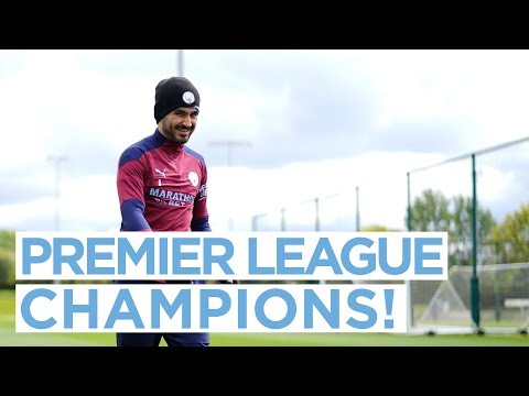 PREMIER LEAGUE CHAMPIONS! | TRAINING