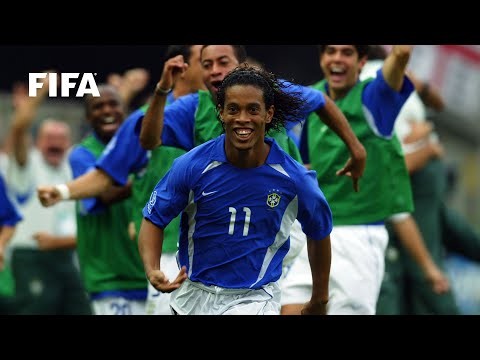 Ronaldinho free-kick vs England | 2002 FIFA World Cup