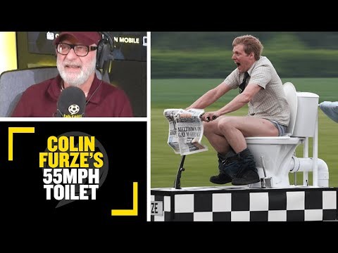 COLIN FURZE'S 55MPH TOILET: Colin Furze talks to talkSPORT about his 55MPH toilet