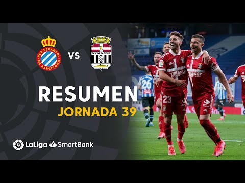 Resumen de RCD Espanyol vs FC Cartagena (0-2)