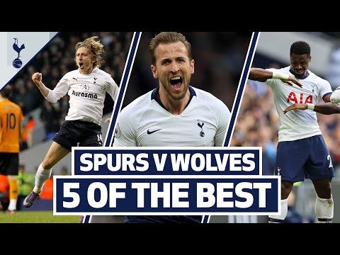 Kane, Modric, Aurier, Keane & Dalmat! 5 OF THE BEST | SPURS BEST HOME GOALS V WOLVES!