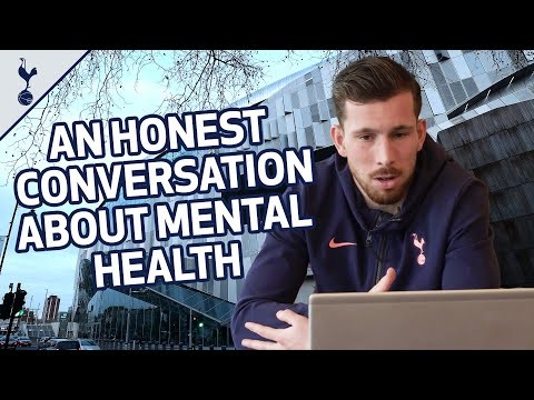 An honest conversation about mental health with Pierre-Emile Hojbjerg and local students