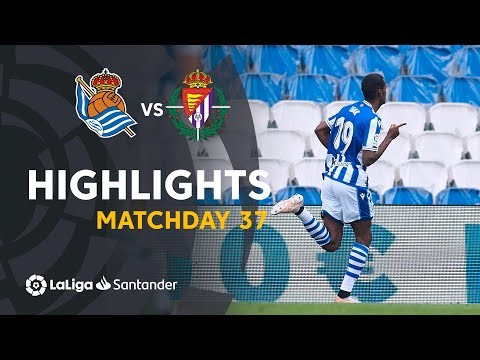 Resumen de Real Sociedad vs Real Valladolid (4-1)