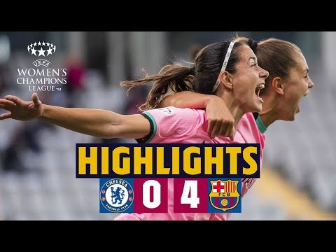 ? BARÇA WIN UEFA WOMEN’S CHAMPIONS LEAGUE! CHELSEA 0-4 BARÇA | HIGHLIGHTS