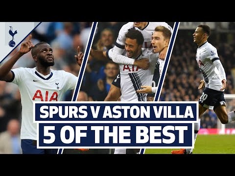 Ndombele's debut stunner! 5 OF THE BEST | SPURS BEST HOME GOALS ASTON VILLA