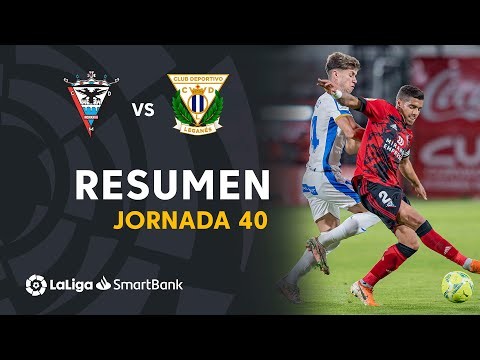 Resumen de CD Mirandés vs CD Leganés (0-0)