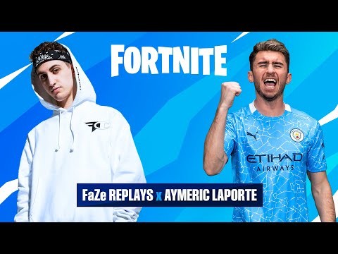 Aymeric with the clutch!! | Laporte & FaZe Replays play Fortnite