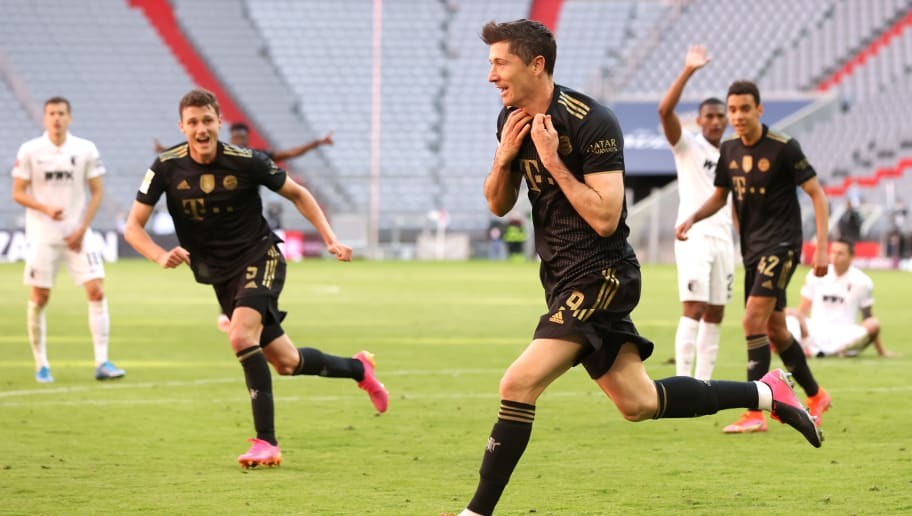 Bayern 5-2 Augsburg: Player ratings as Lewandowski dramatically claims Bundesliga goal record