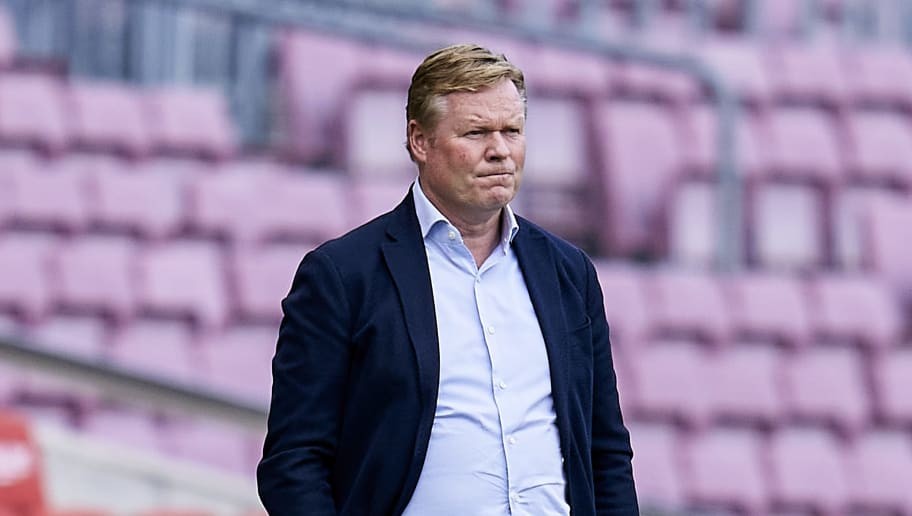 Ronald Koeman admits he's yet to hold talks over Barcelona future