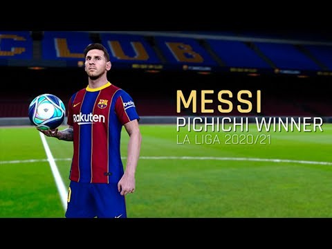 MESSI WINS 8th PICHICHI OF HIS CAREER (TOP5 LaLiga goals 20/21)