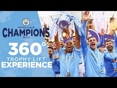 360 VR EXPERIENCE! | PREMIER LEAGUE TROPHY LIFT