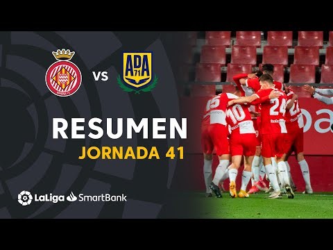 Resumen de Girona FC vs AD Alcorcón (1-0)