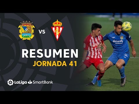 Resumen de CF Fuenlabrada vs Real Sporting (0-0)