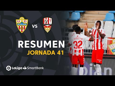 Resumen de UD Almería vs UD Logroñés (2-1)