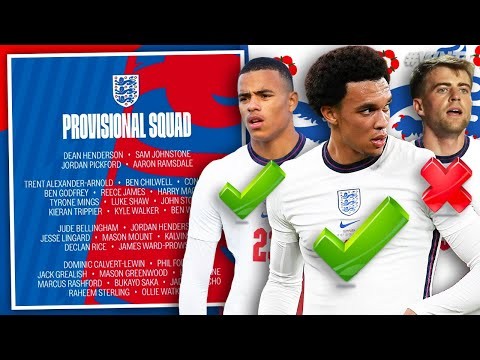 REACTING TO ENGLAND'S EURO 2020 SQUAD! | #WNTT