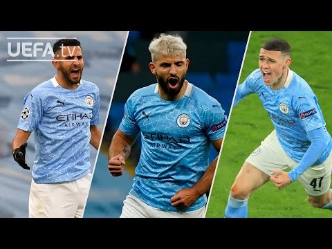 MAHREZ, AGÜERO, FODEN: MAN. CITY All 2020/21 #UCL Goals!