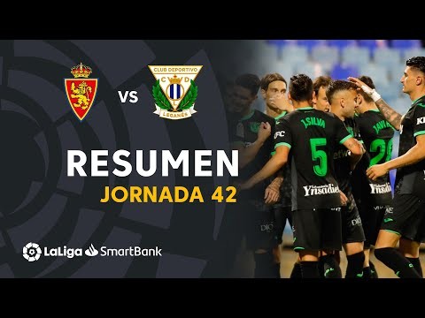 Resumen de Real Zaragoza vs CD Leganés (0-5)