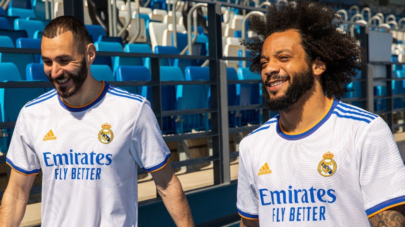 Real Madrid hope new home kit's 'lucky orange' will change fortunes