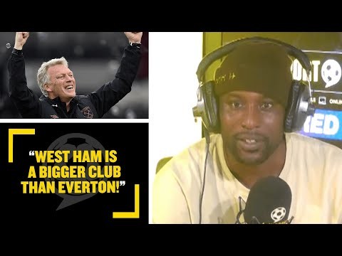 "WEST HAM IS A BIGGER CLUB THAN EVERTON!" Carlton Cole claims West Ham have overtaken Everton!