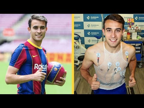 ERIC GARCIA'S FIRST DAY AS A BARÇA PLAYER