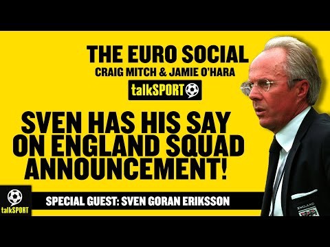 "I'M SURPRISED LINGARD WAS LEFT OUT OF SQUAD!" ? Sven-Goran Eriksson has his say! | The Euro Social