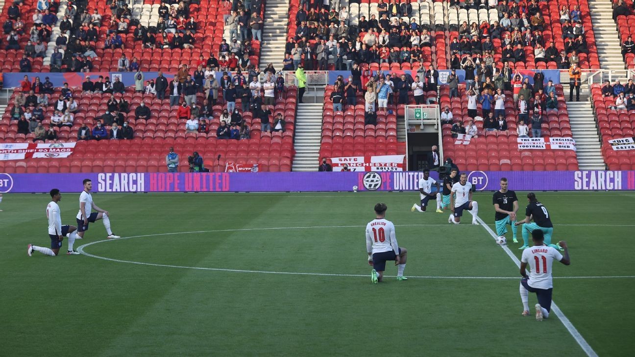 Southgate fumes as fans boo taking a knee
