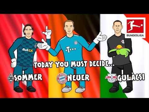 Best Goalkeeper? – Neuer, Sommer, Gulacsi • Goalkeeper Euro Dream Team Battle | Powered by 442oons