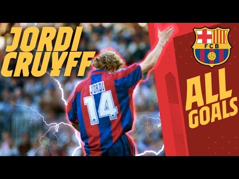 ALL JORDI CRUYFF'S GOALS WITH BARÇA