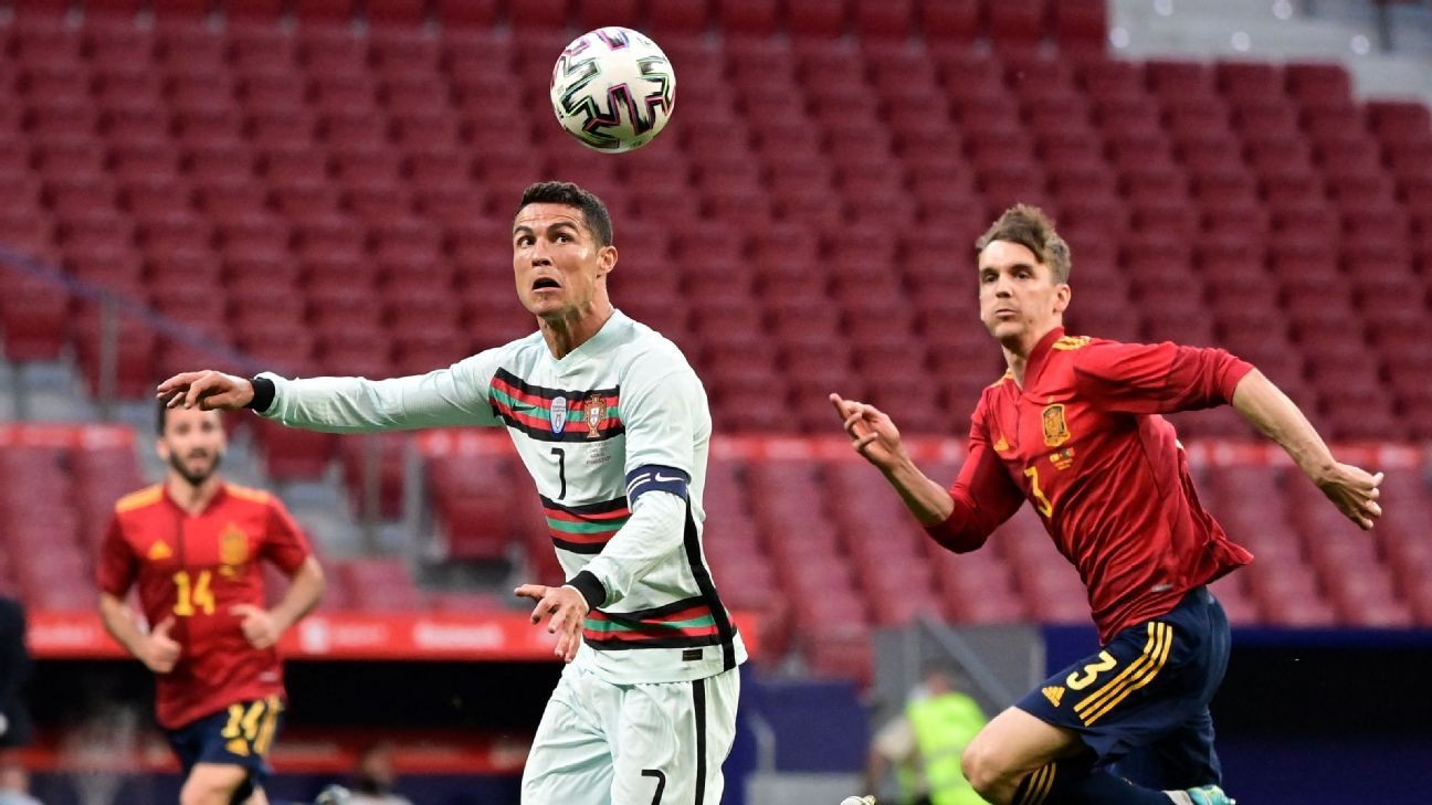 Ronaldo, Portugal play to thriller draw with Spain
