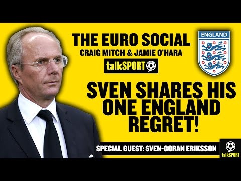 "MY ONE THREE LIONS REGRET..." ? Sven-Goran Eriksson on Rooney, Beckham and more! | The Euro Social