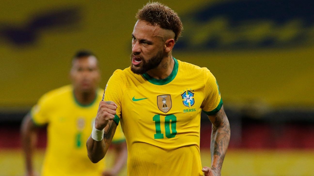 Neymar scores as Brazil continue march to World Cup finals