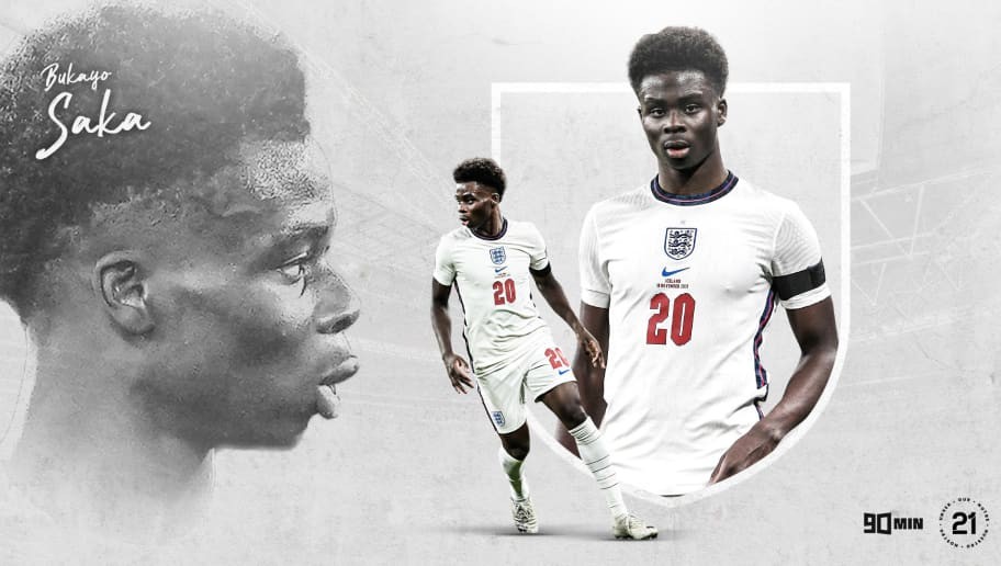90min's Our 21: Arsenal and England's Bukayo Saka