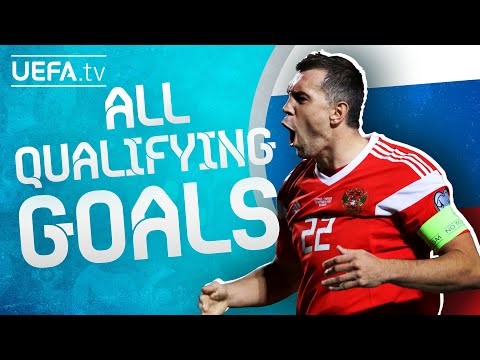 All RUSSIA GOALS in their way to EURO 2020!