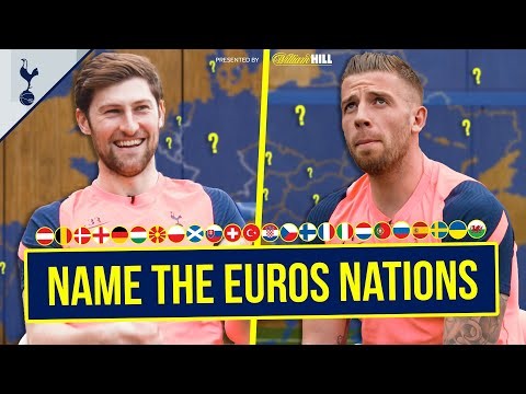 Can Toby Alderweireld and Ben Davies name EVERY Euro 2020 nation?