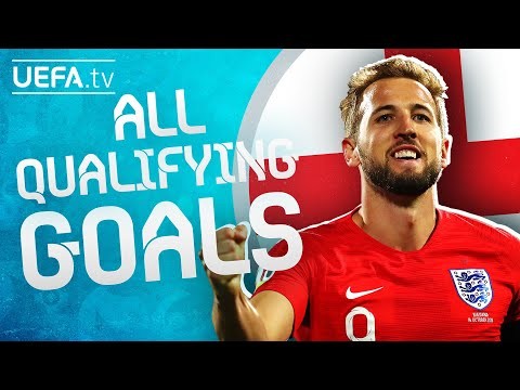 All ENGLAND GOALS in their way to EURO 2020!