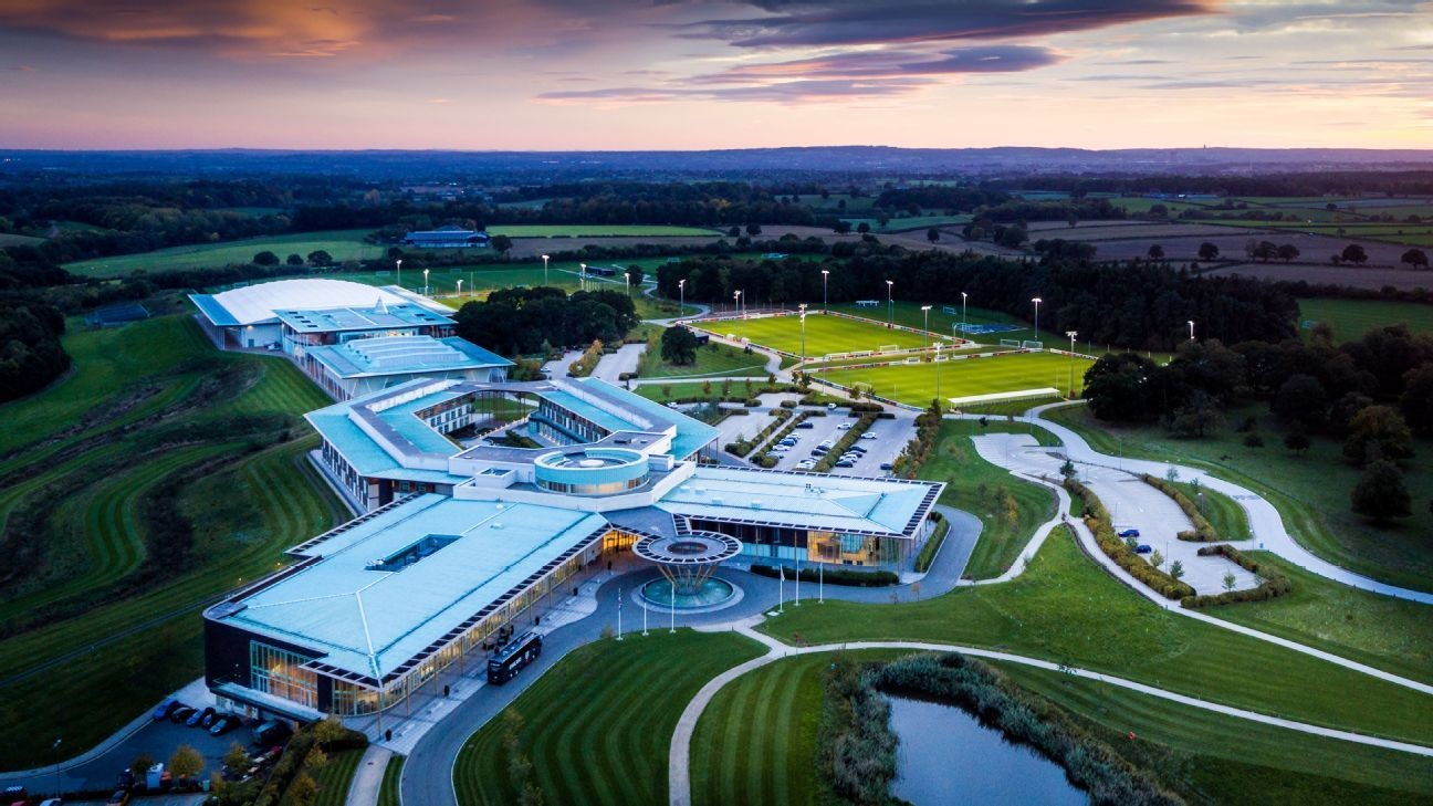 Inside England's Euro camp: Wembley pitches, BBQs, basketball