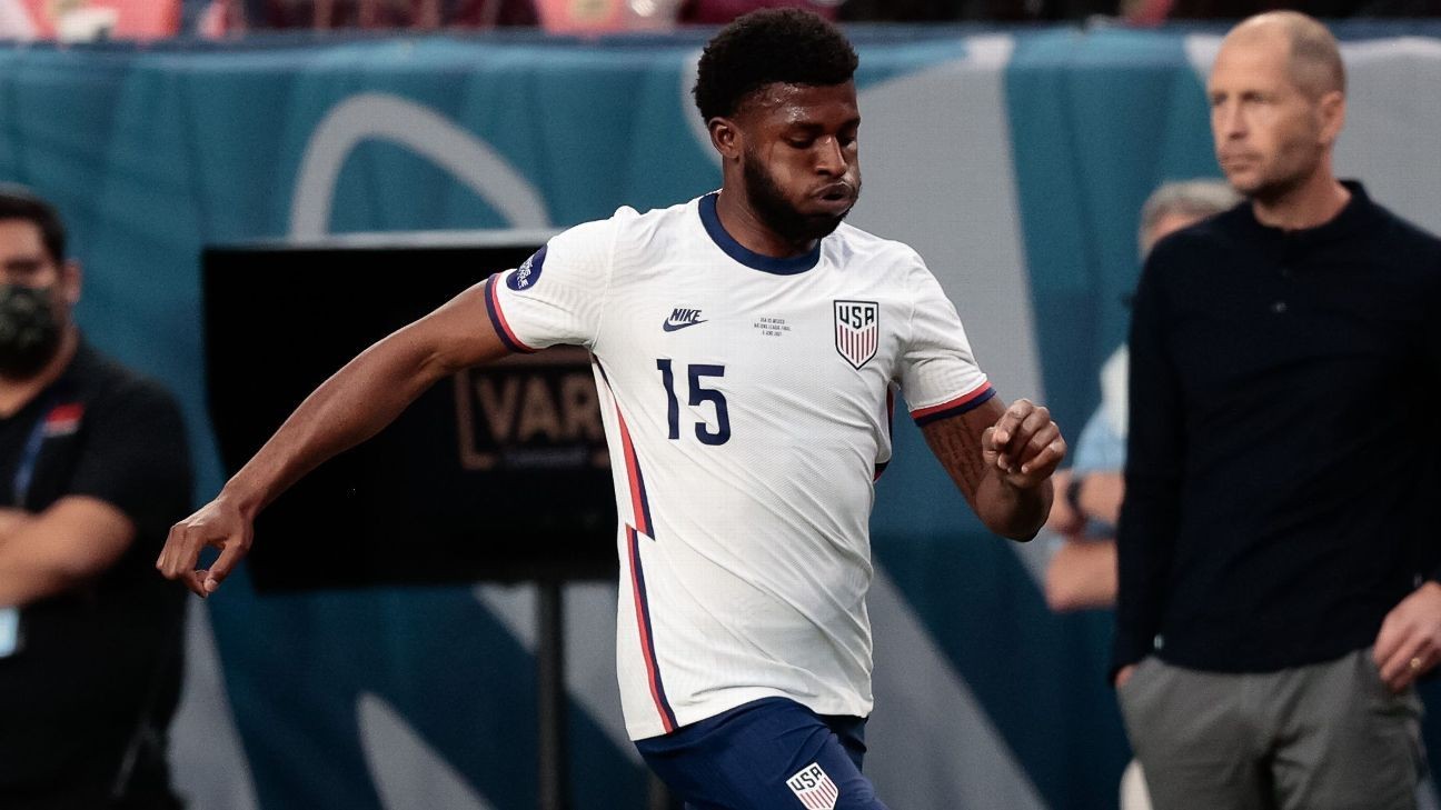 U.S. defender McKenzie racially abused online