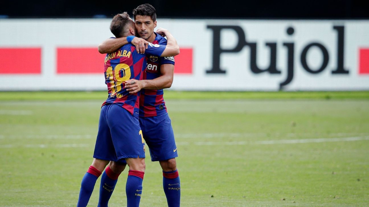 Alba: 'A joke' that Barca gave Suarez away