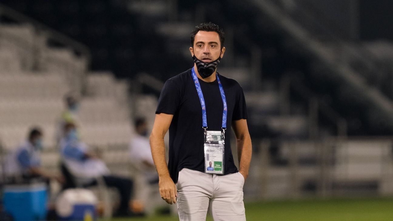 Xavi eyes Barcelona coaching job