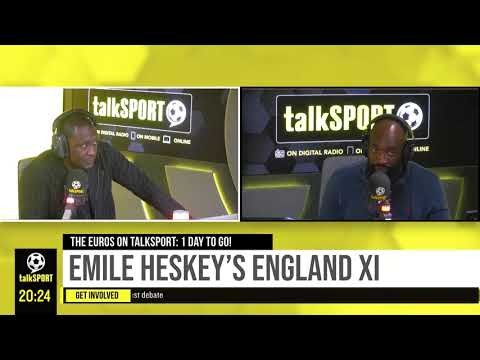 "BELLINGHAM REMINDS ME OF VIEIRA!" Emile Heskey reveals his England starting XI for Euro 2020!